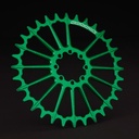 GARBARUK SRAM MTB 8-BOLTS Oval (BOOST) - 32T Green