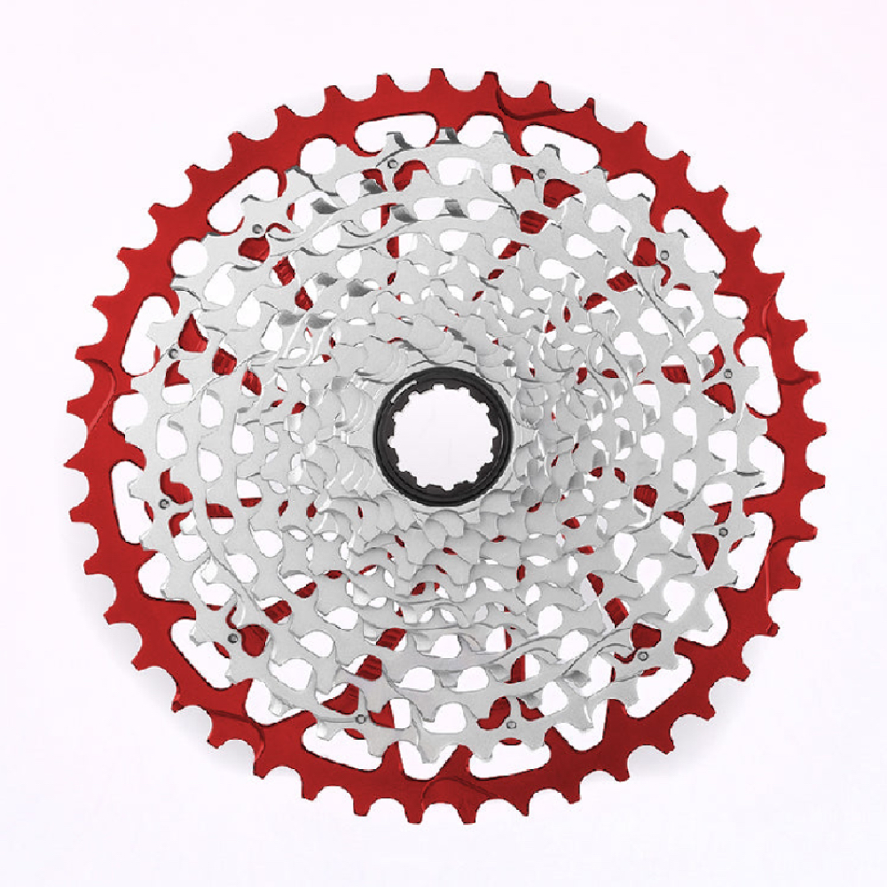 GARBARUK 12-speed cassette (SRAM XD) 10-44T  · Red