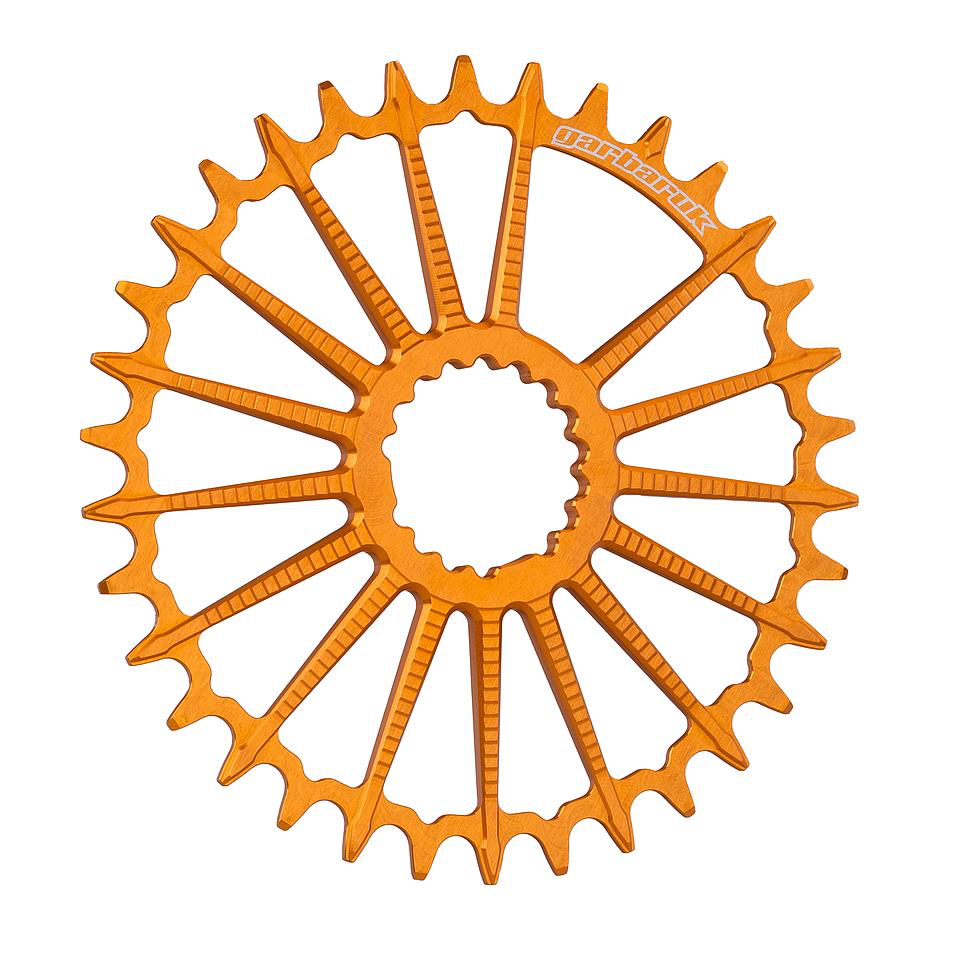 GARBARUK plato para bielas Garbaruk MTB Round BOOST - 32T Orange