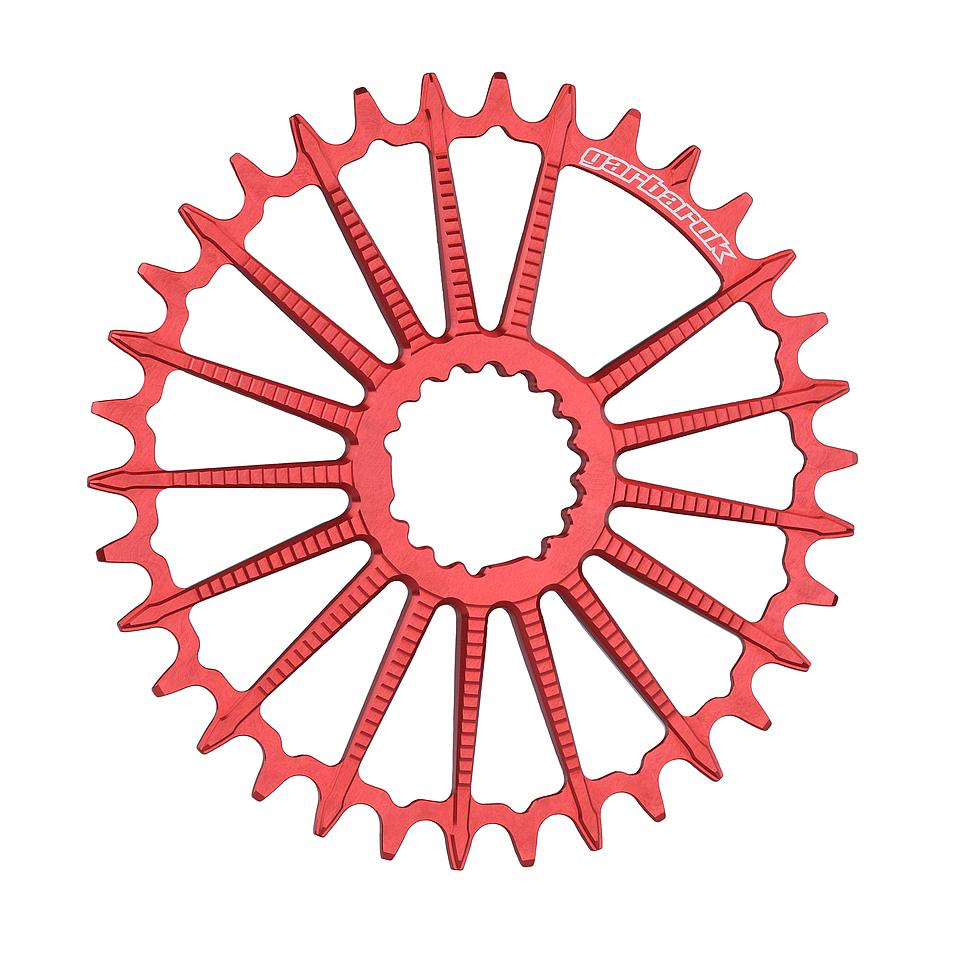 GARBARUK plato para bielas Garbaruk MTB Round BOOST - 32T Red