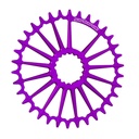 GARBARUK plato para bielas Garbaruk MTB Round BOOST - 32T Violet