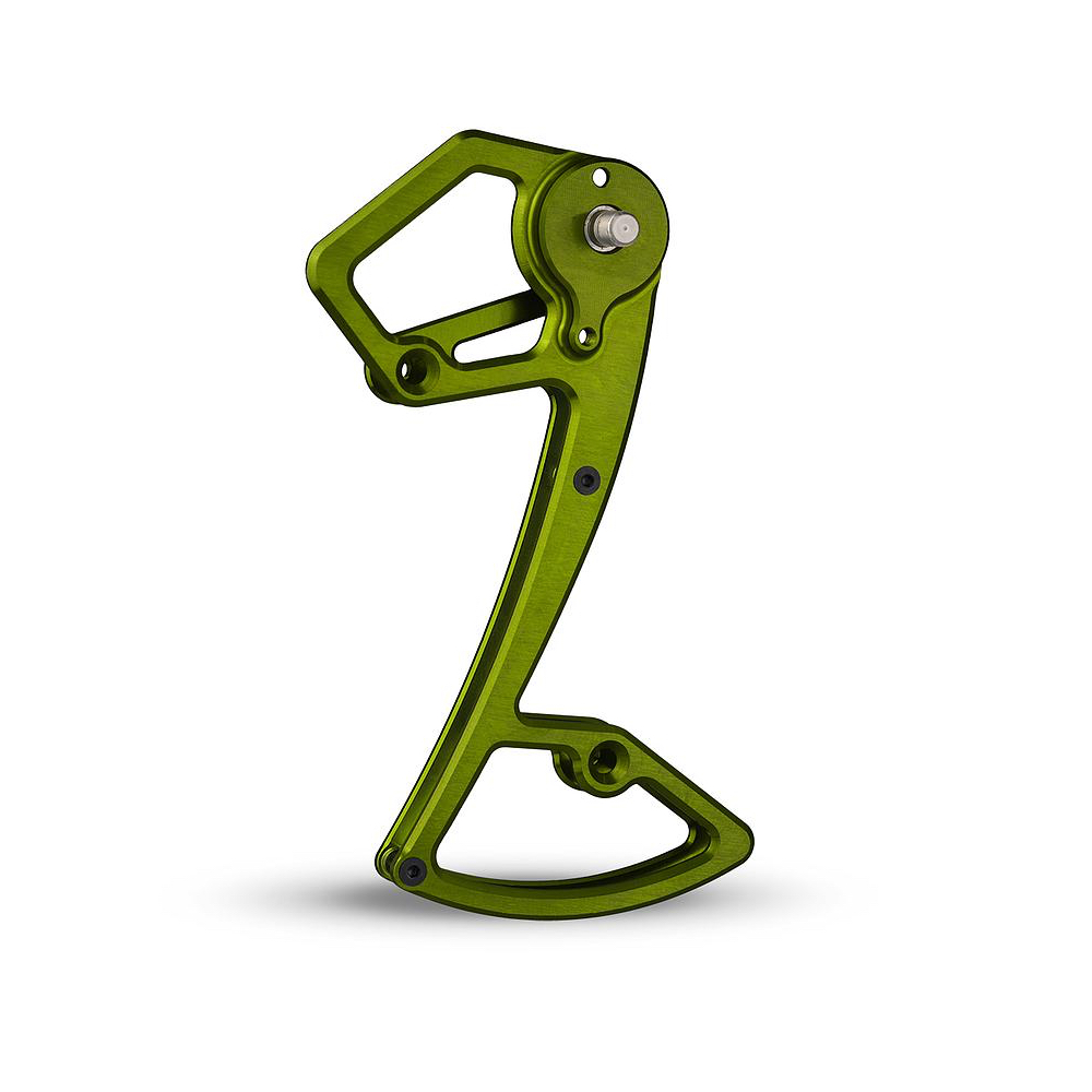 GARBARUK Rear Derailleur Cage for Shimano 12-speed MTB  · Green
