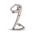 GARBARUK Rear Derailleur Cage for Shimano 12-speed MTB  · Silver