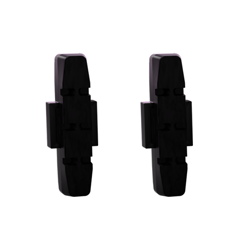 [321406] MAGURA HS33 y HS11 Brakepad Black - standard brake pad for all polished rims, 4 pcs