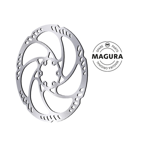 [2700928] MAGURA Rotor Storm HC Ø 160 mm, 6 hole with 6 steel mounting bolts (1 pc)