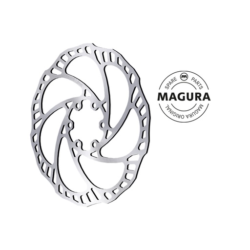 [2701348] MAGURA Rotor Storm Sl.2, 160mm, 6 hole with 6 steel mounting bolts