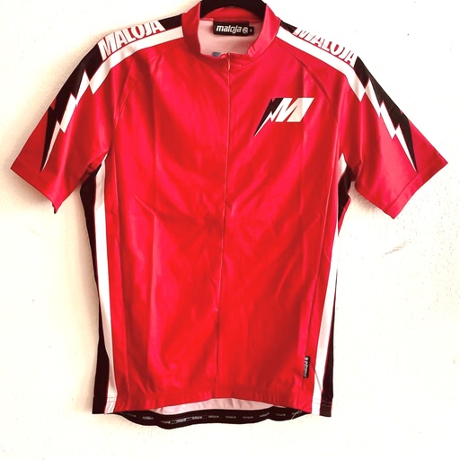 [11205-0-380-S] MALOJA Bike Shirt 1/2 - Brenner - cranberry - S