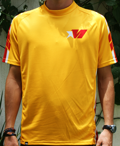 [72005-0-220-L] MALOJA Freeride Shirt 1/2 - 4 Speed - saffron - L