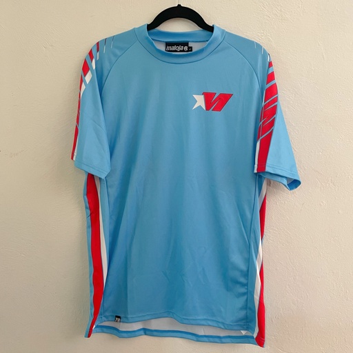 [72005-0-410-M] MALOJA Freeride Shirt 1/2 - 4 Speed - sky - M