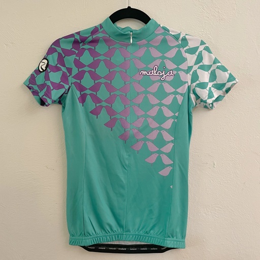 [91002-0-1012-M] MALOJA Bike Shirt 1/2 - Kissingbird - Peacock - M
