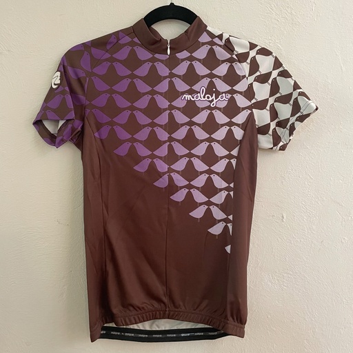 [91002-0-653-M] MALOJA Bike Shirt 1/2 - Kissingbird - Wood - M
