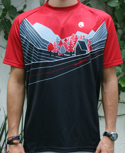 [92014-0-350-S] MALOJA Freeride Shirt 1/2 - Delta - Chili - S