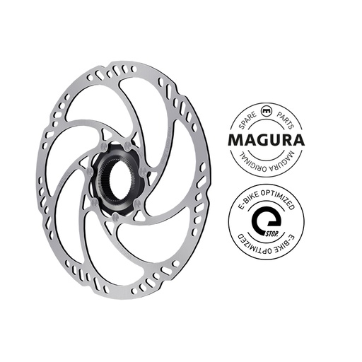 [2702235] MAGURA Rotor MDR-C CL, Ø 160 mm, Center Lock with lockring for thru axle (with external notches) (PU = 1 piece)