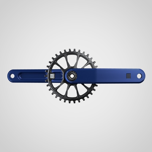 [ING-CRS-G-M-L136 BLUE] INGRID Crankset CRS-G · SIZE-M Axle L136 BLUE (Incluye Herramienta)