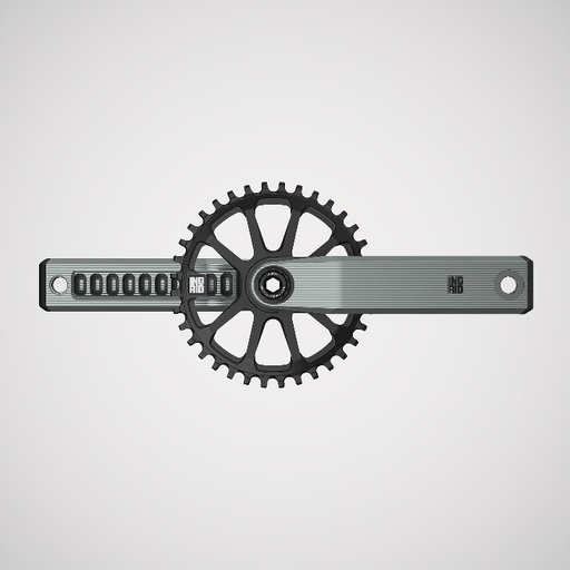 [ING-CRS-X-L-L136 TITANIUM] INGRID Crankset CRS-X · SIZE-L AXLE-L136 TITANIUM 