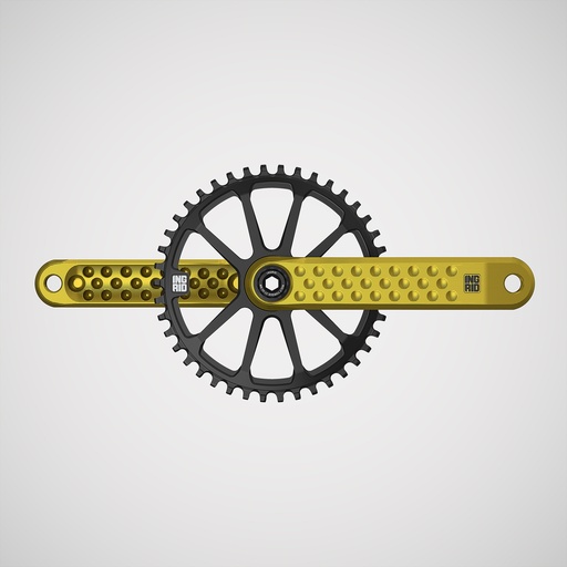 [ING-CRS-P-L-L136 YELLOW] INGRID Crankset POP · SIZE-L AXLE-L136 YELLOW (Incluye Herramienta)