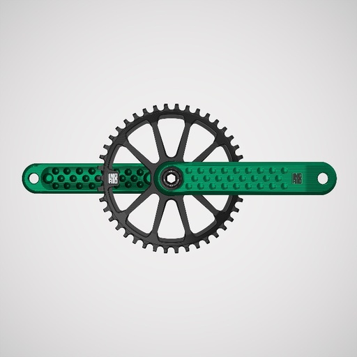 [ING-CRS-P-L-L136 GREEN] INGRID Crankset POP · SIZE-L AXLE-L136 GREEN (Incluye Herramienta)