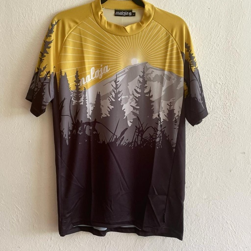 [72015-0-801-L] MALOJA Freeride Shirt 1/2 - Forest - black - L 