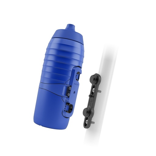 [09666(BLU)] FIDLOCK TWIST SET x KEEGO botella 600 ml + base · Azul