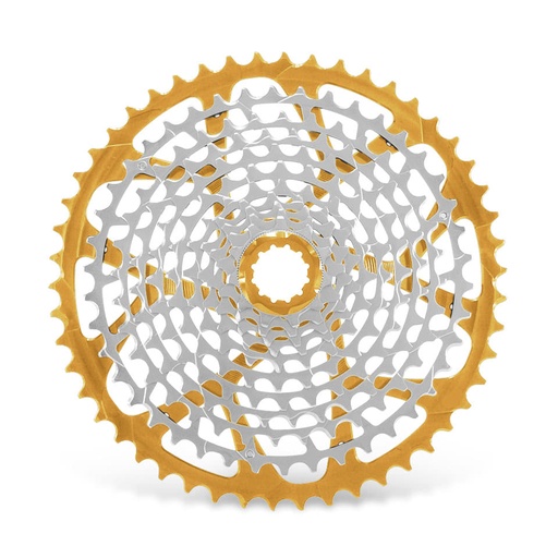 [5907441534109] GARBARUK 11-speed cassette (Shimano-standard freehub) 11-50T · Gold