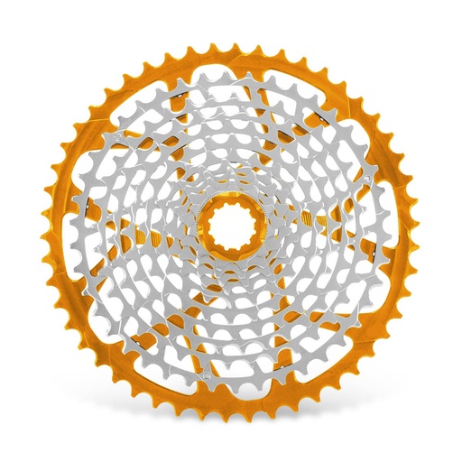 [5907441502412] GARBARUK 11-speed cassette (Shimano-standard freehub) 11-50T · Orange