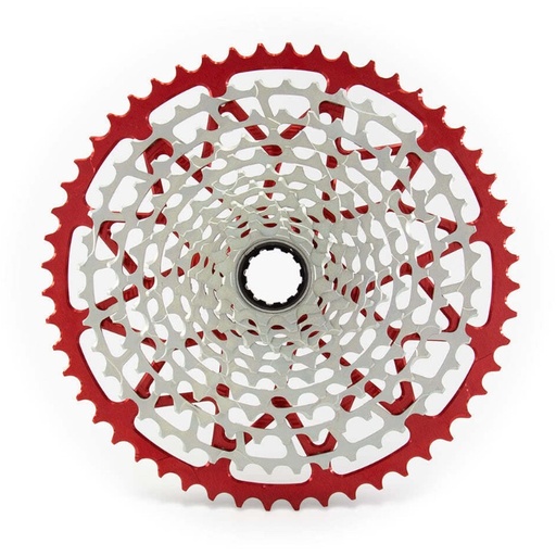 [5907441532730] GARBARUK 12-speed cassette (SRAM XD) 10-52T · Red