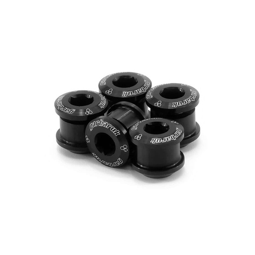 [5907441565592] GARBARUK Chainring Bolts Set (Black, M8 x 0.75)