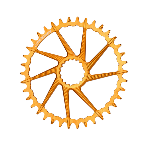 [5907441602181] GARBARUK plato para bielas Garbaruk Ruta/Gravel Round - 46T Orange