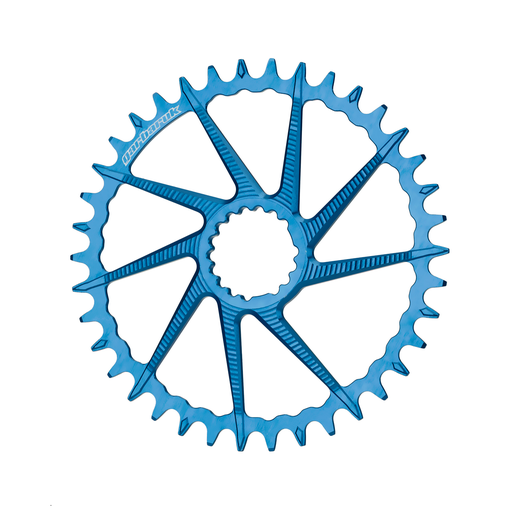 [5907441601757] GARBARUK plato para bielas Garbaruk Ruta/Gravel Round - 44T Blue
