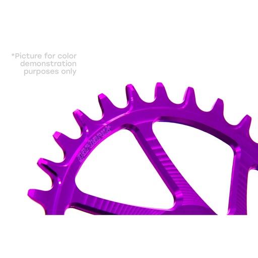 [5907441530378] GARBARUK Race Face Cinch Round (BOOST) - 32T Violet