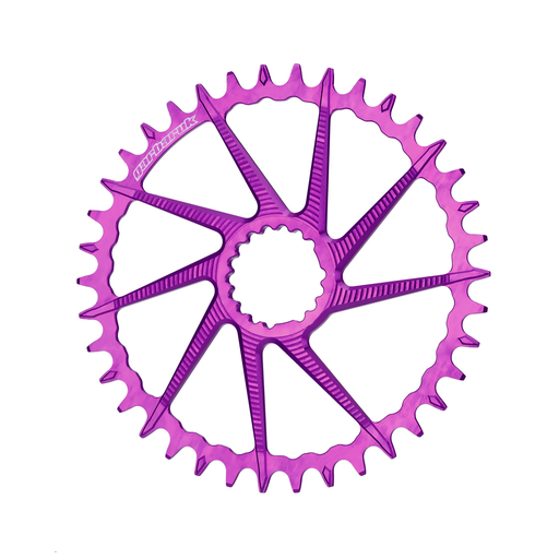 [5907441601733] GARBARUK plato para bielas Garbaruk Ruta/Gravel Round - 42T Violet