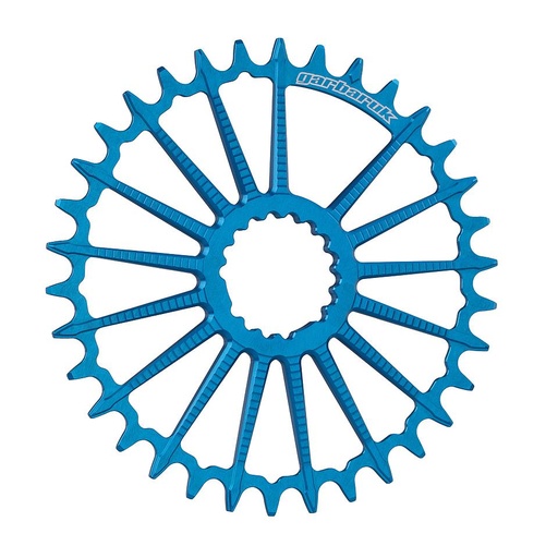 [5907441597197] GARBARUK plato para bielas Garbaruk MTB Oval BOOST - 32T Blue