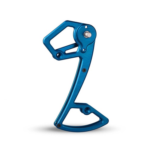 [5907441594844] GARBARUK Rear Derailleur Cage for Shimano 12-speed MTB  · Blue