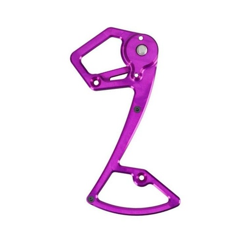 [5907441594905] GARBARUK Rear Derailleur Cage for Shimano 12-speed MTB  · Violet